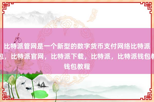 比特派管网是一个新型的数字货币支付网络比特派钱包，比特派官网，比特派下载，比特派，比特派钱包教程