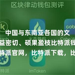 中国与东南亚各国的文化交流日益密切、硕果盈枝比特派钱包，比特派官网，比特派下载，比特派，比特派钱包教程